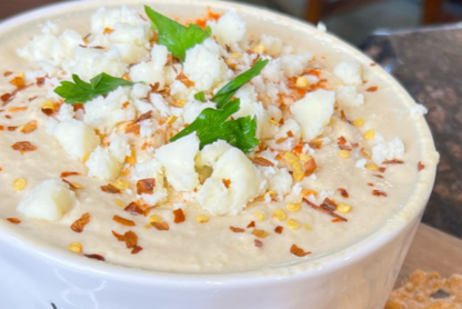 Homemade Hummus is a cinch to make! Once you make your own, you will never buy store bought again! Not to mention, this Queso Hummus will quickly become a household favorite!