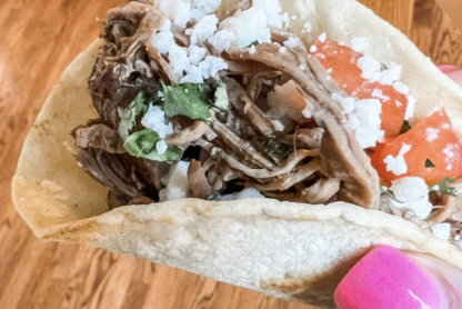 Slow Cooker Carne Asada Tacos