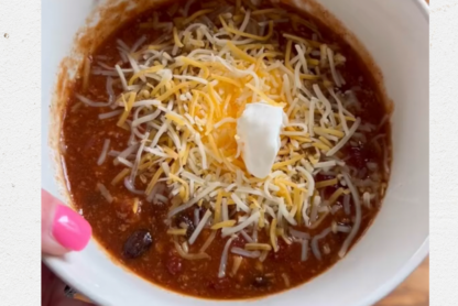 Slow Cooker Chili Recipe
