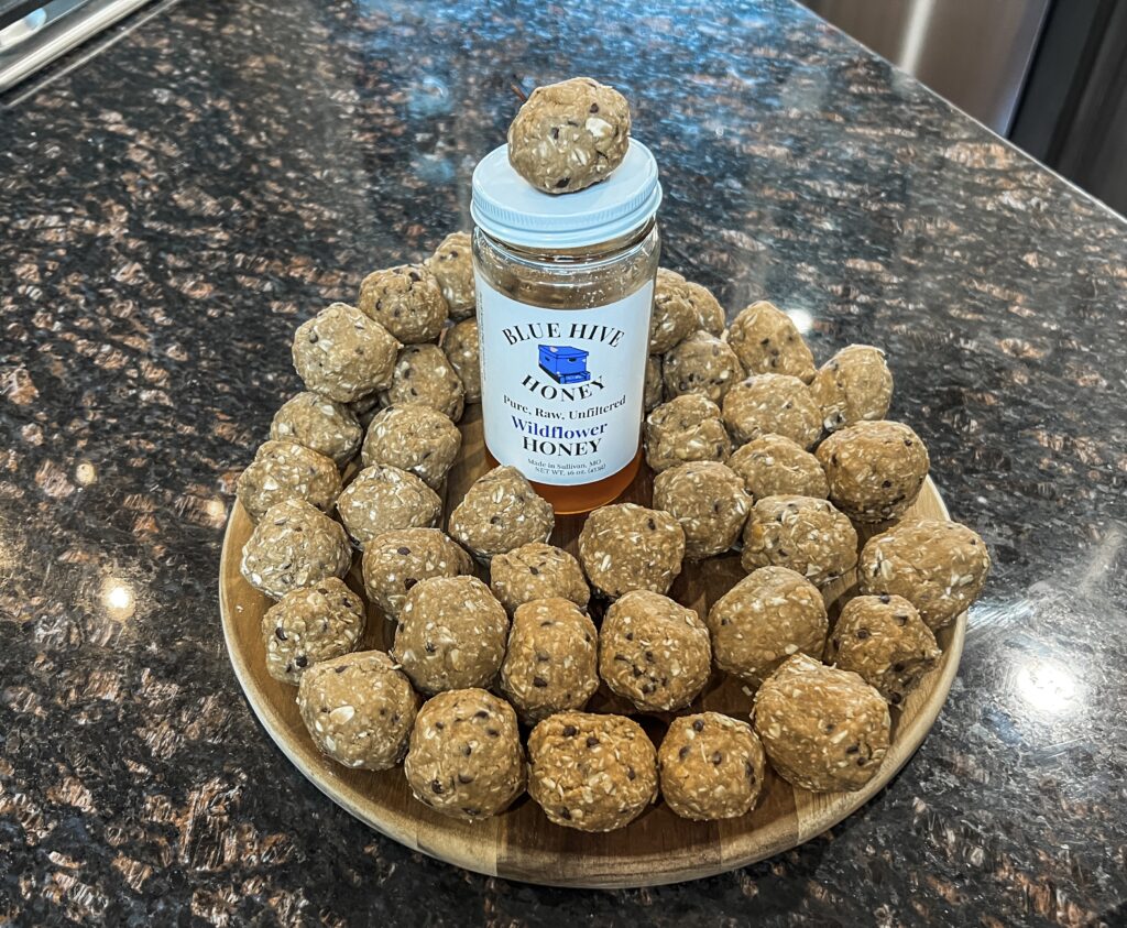 Chocolate Chip Peanut Butter Protein Balls