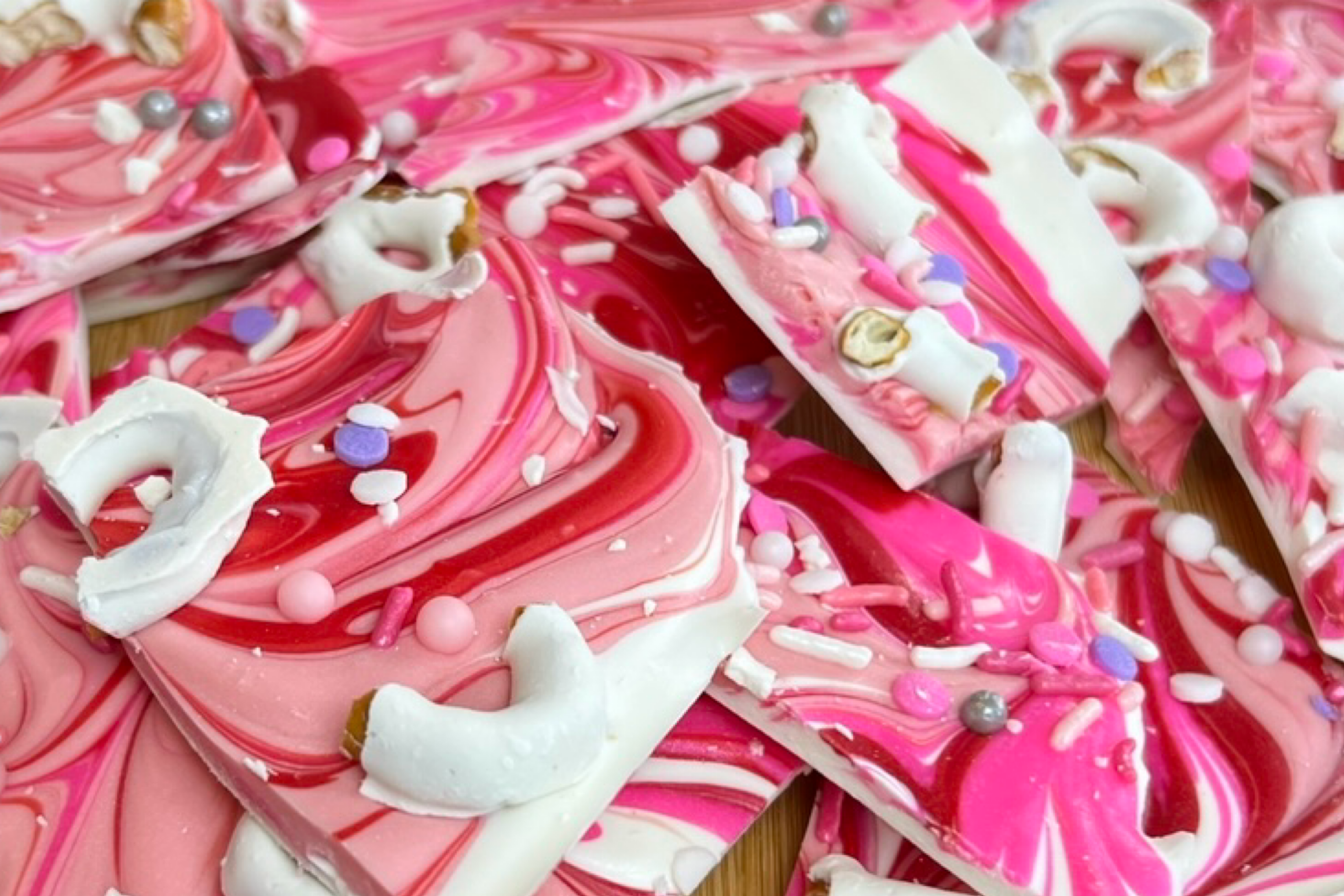 Valentine's Day Chocolate Bark