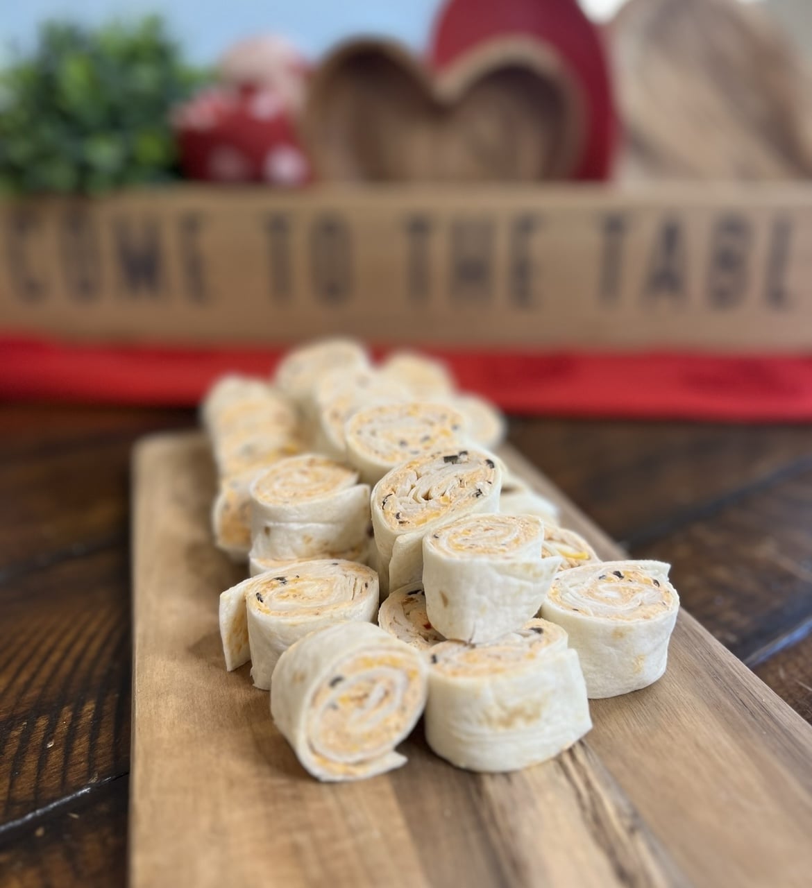 tortilla wraps with cream cheese and ranch dressing Ranch Pinwheels