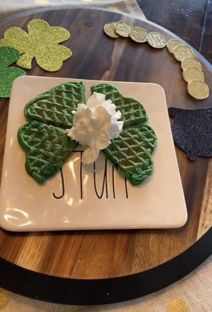 4 Leaf Clover Waffle