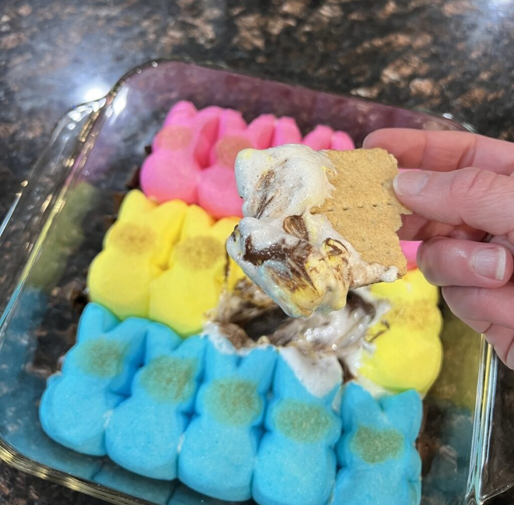 Peeps S'mores Dip