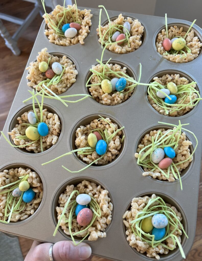Rice Krispies Bird Nests