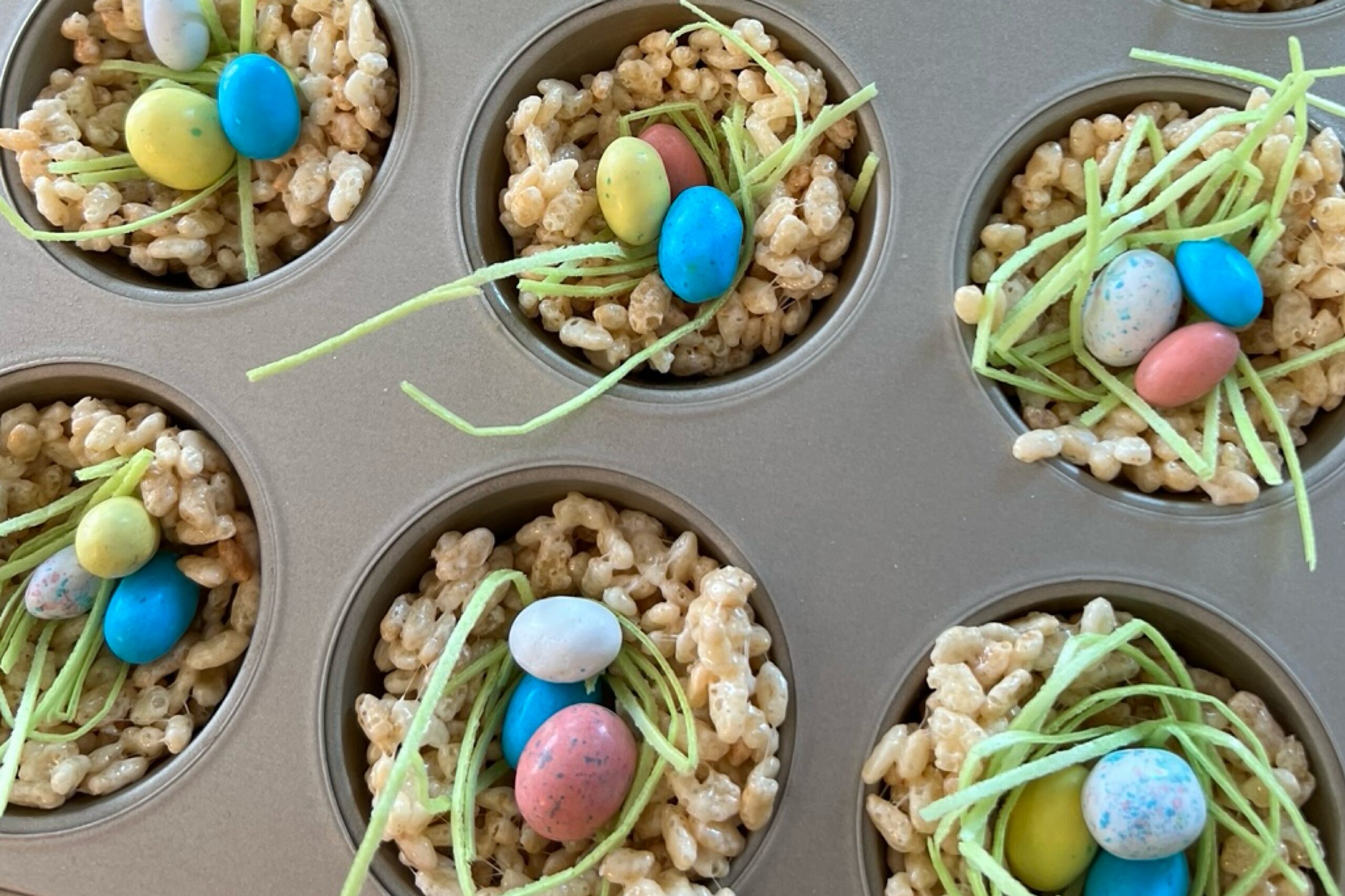 Rice Krispies Bird Nests
