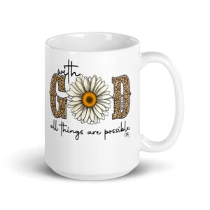CBM "With God All Things are Possible" Mug