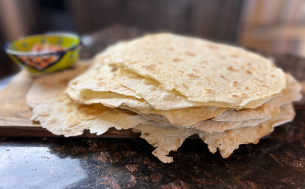 Homemade Flour Tortillas