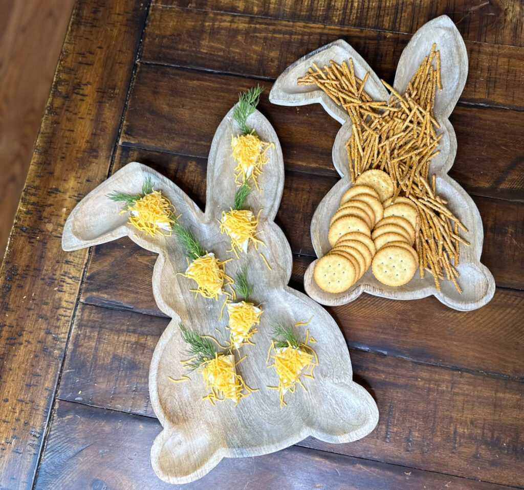 Cheese Wedge Carrots