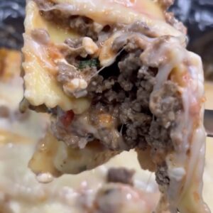 Loaded Crockpot Ravioli