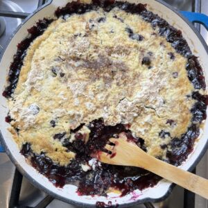 Blueberry Cobbler