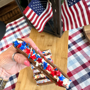 patriotic ice cream sandwich