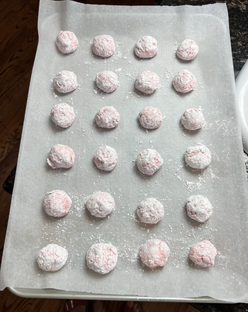 Strawberry Cool Whip Cookies