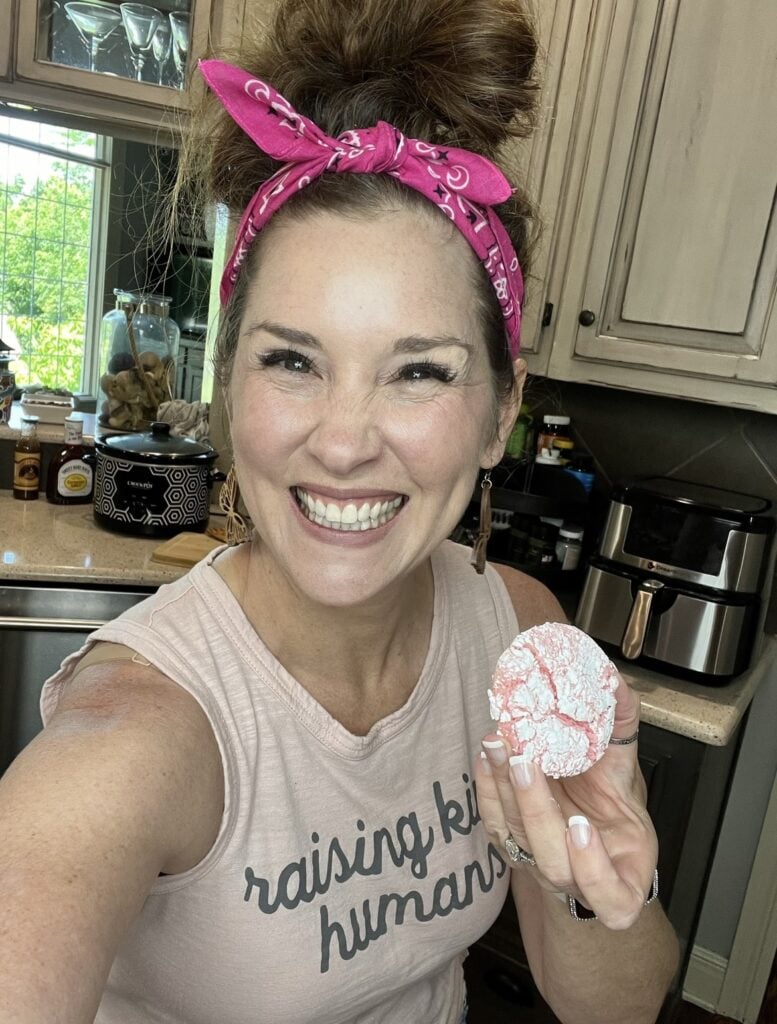 Strawberry Cool Whip Cookies