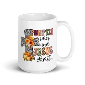 CBM "Pumpkin Spice and Jesus Christ" Mug