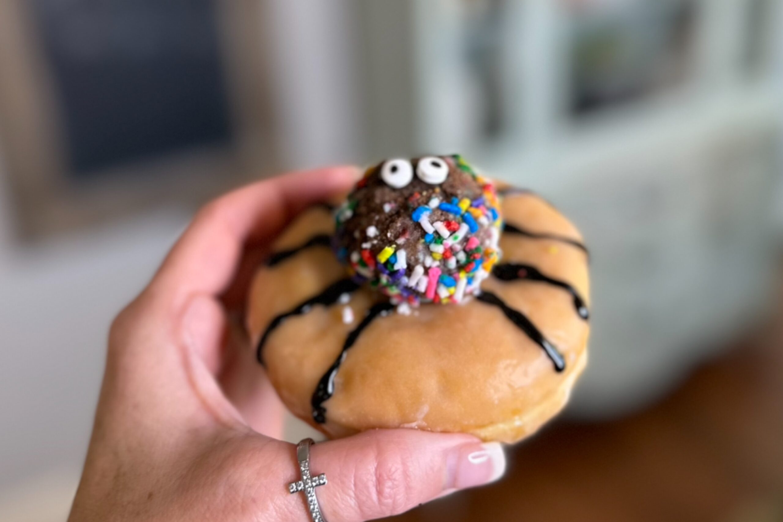Halloween Spider Donuts