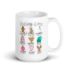 CBM "God Says I Am" Christmas Mug