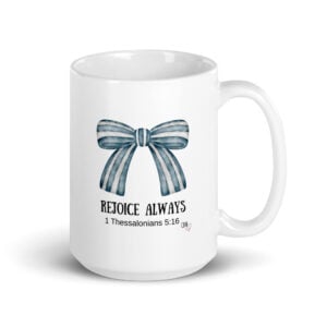 CBM "Rejoice Always" Mug