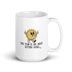 CBM "This Year is All About Goals" Mug