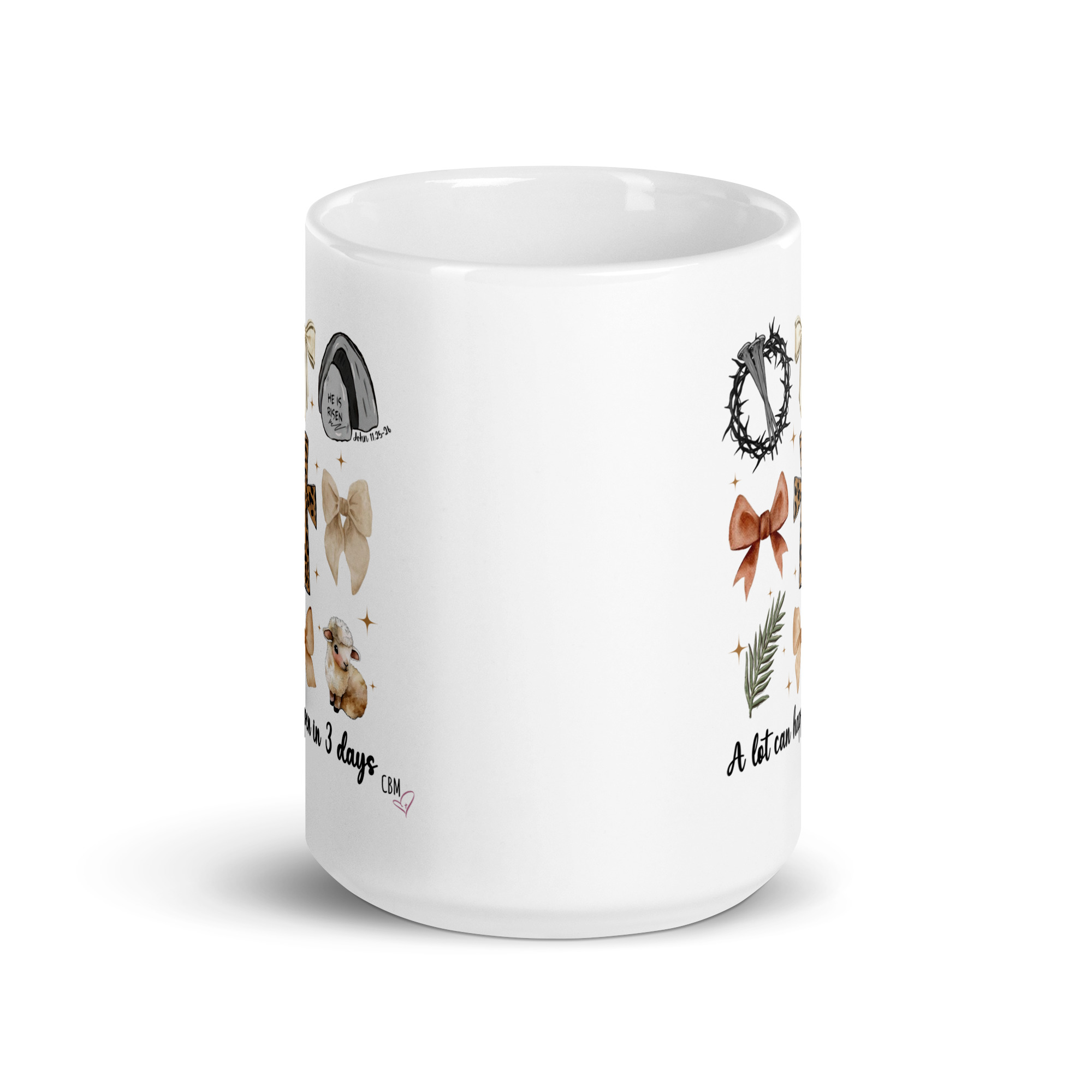 CBM "A lot Can Happen in 3 Days" Mug - Image 3