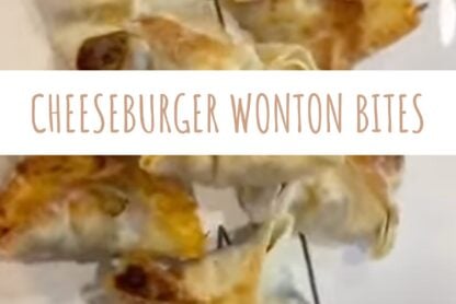 cheeseburger bites