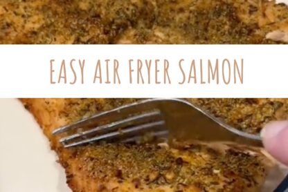 Air fryer salmon