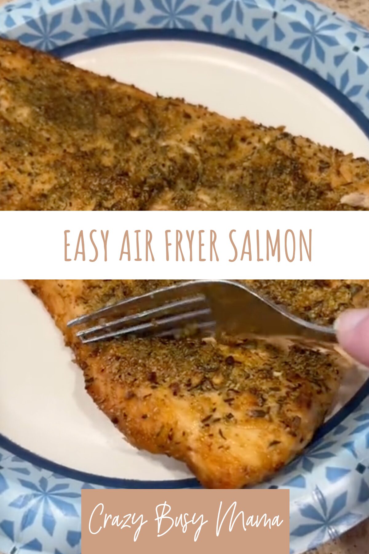 Air fryer salmon