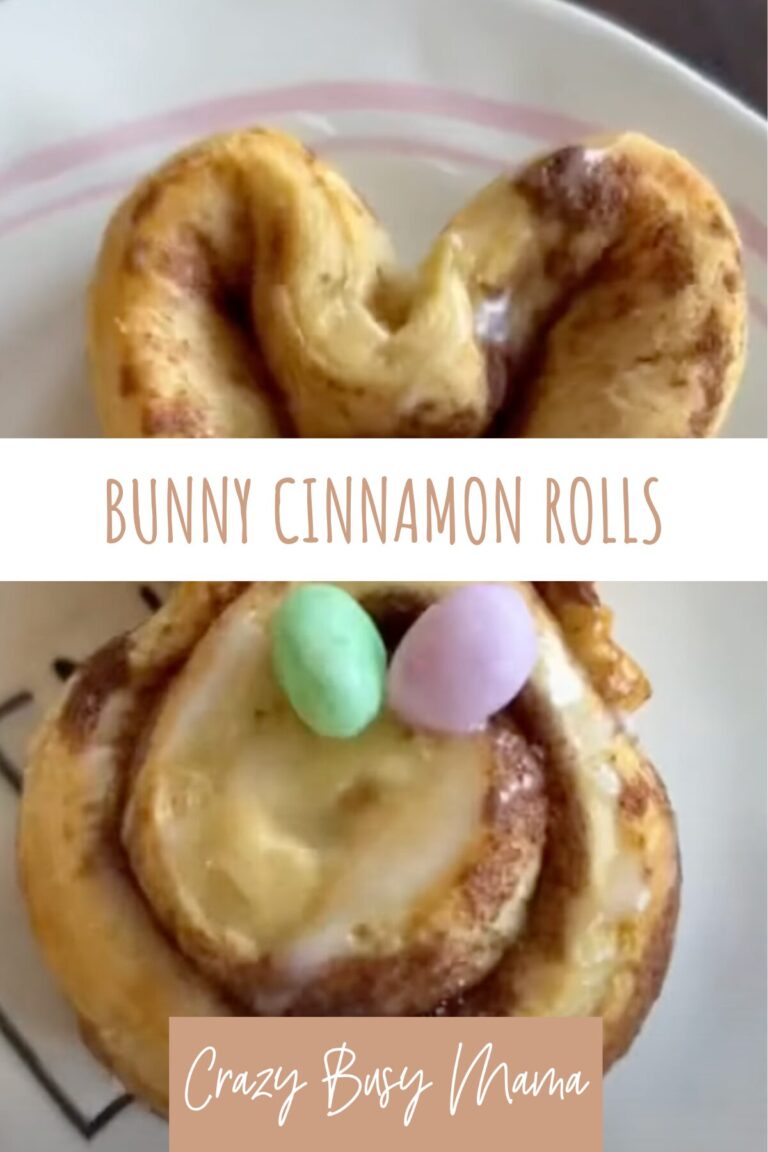 Easter breakfast cinnamon roll