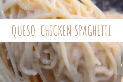 Queso chicken Spaghetti