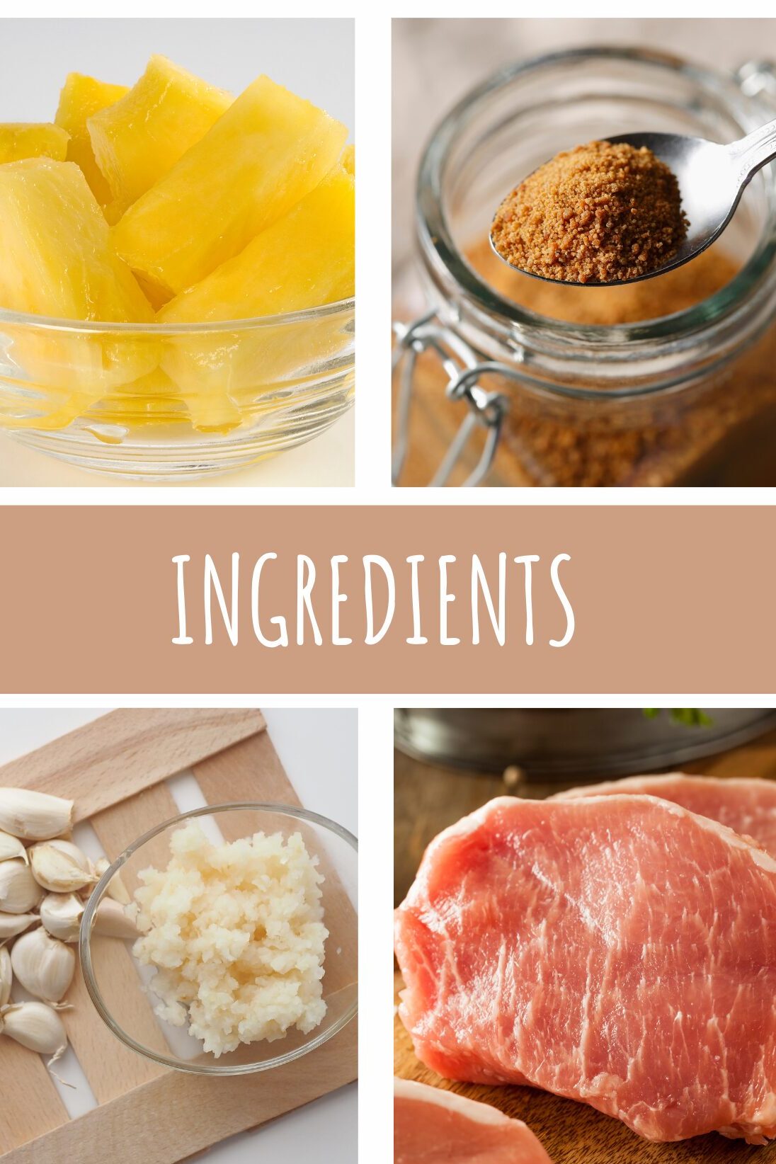Hawaiian Pork Chops Ingredients