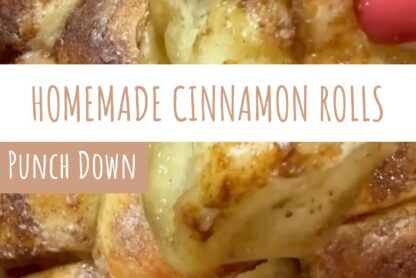 Easy Homemade Cinnamon Rolls