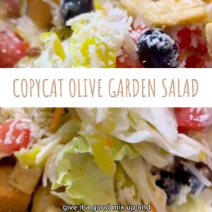 Copycat Olive Garden salad recipe