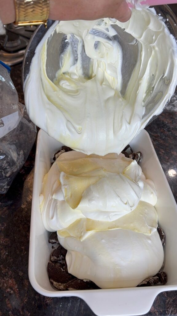 Dirt cake Oreo recipe