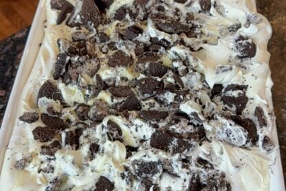 Dirt cake Oreo recipe