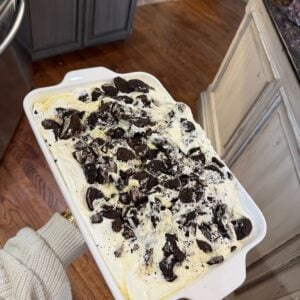Dirt cake Oreo recipe