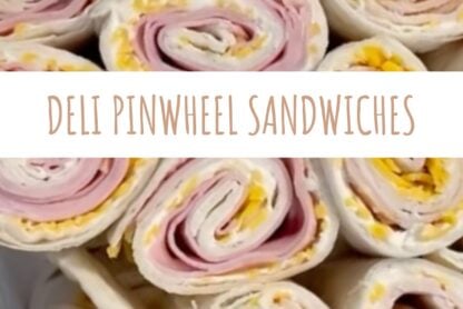 Deli pinwheel sandwiches recipe