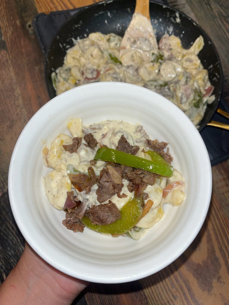 Philly Cheesesteak Tortellini