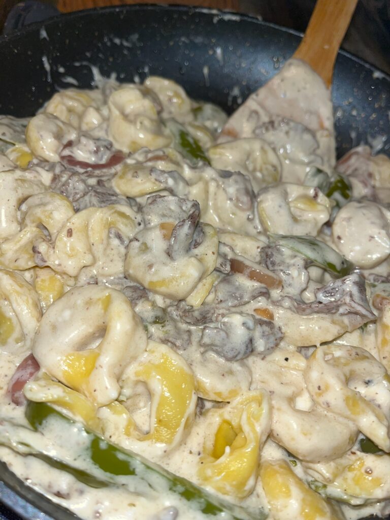Philly Cheesesteak Tortellini