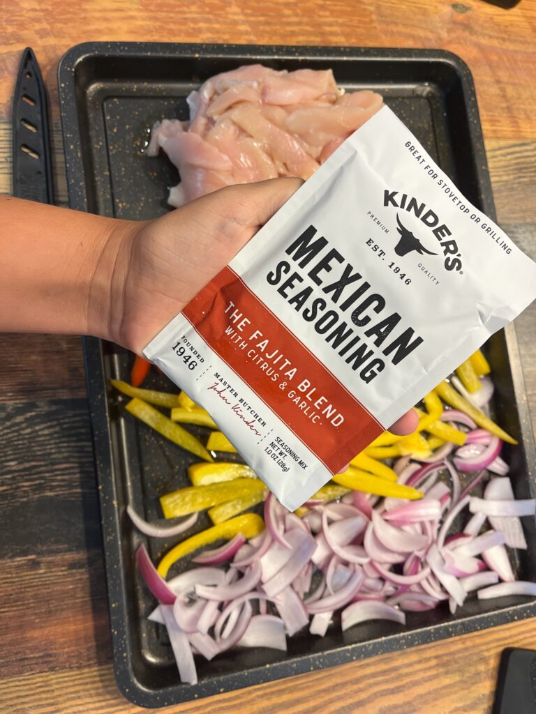 Chicken Fajitas Sheet Pan