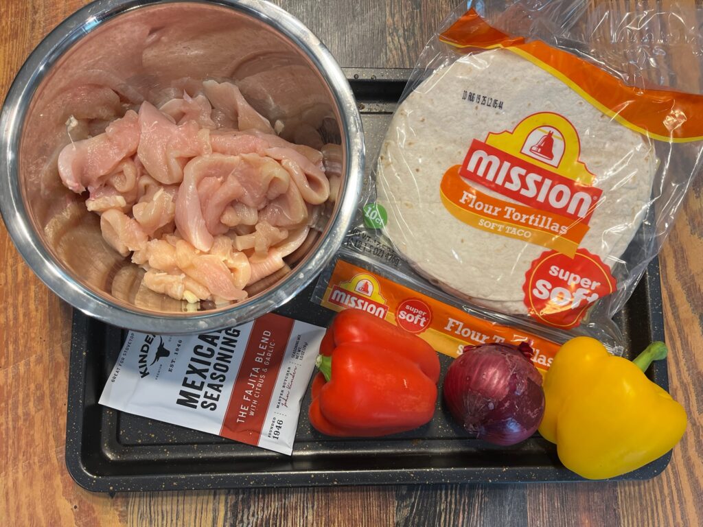 Chicken Fajitas Sheet Pan