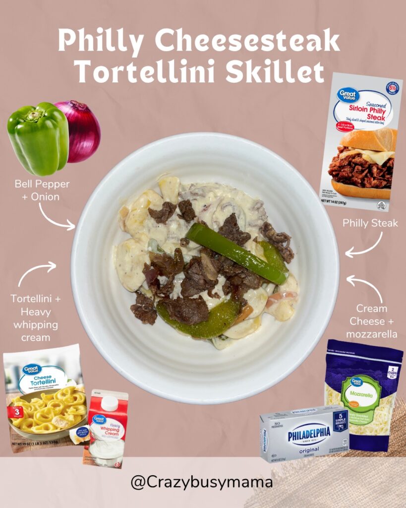 Philly Cheesesteak Tortellini