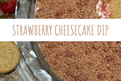 strawberry cheesecake dip