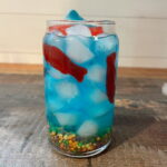 candy ocean blue mocktail