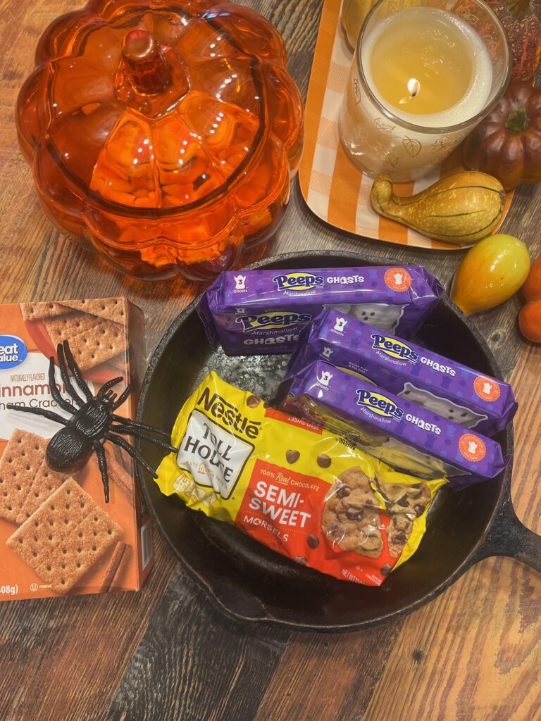 Ghost Peeps Chocolate Dip