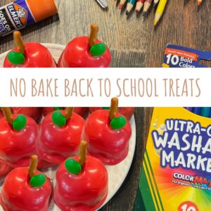 back to school cookies