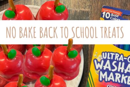 back to school cookies