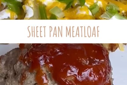 mini meatloaf recipe sheet pan meatloaf