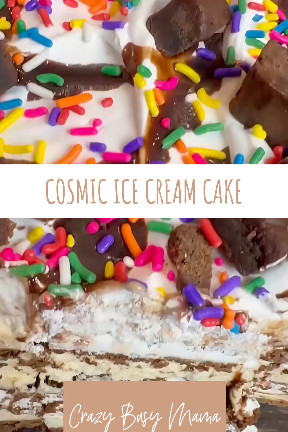 ice cream cake recipe