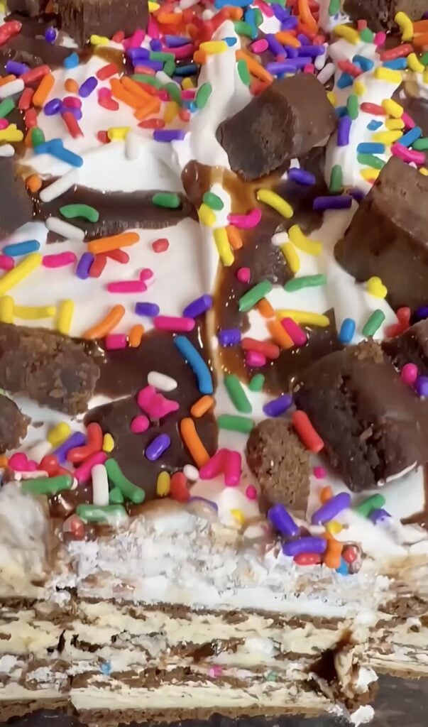 Cosmic Brownie Ice Cream Cake Recipe