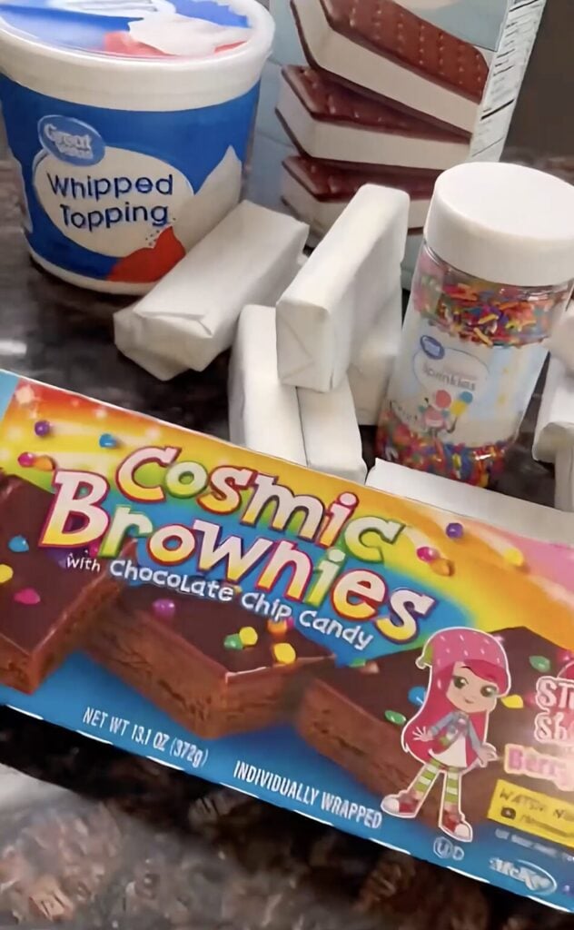 Cosmic Brownie Ice Cream Cake Recipe
